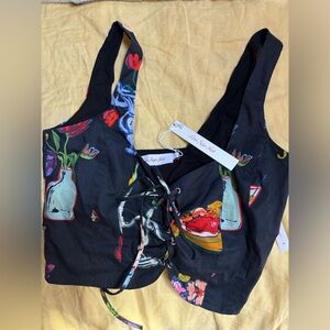 NWT Lisa Says Gah Ophelia Corset Top